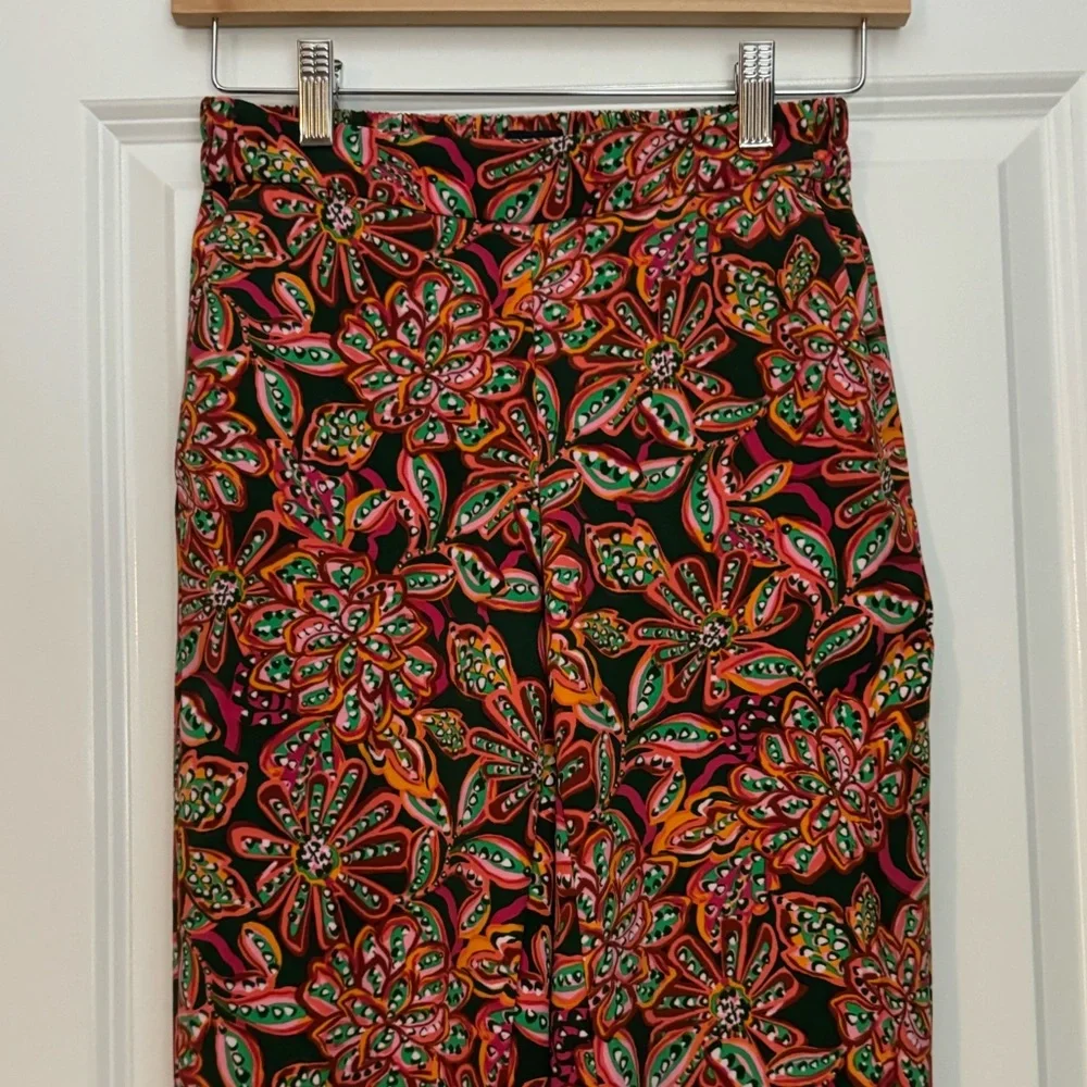 J. Crew Floral Jamie Pants in Size 00